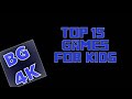 Top 15 Boardgames For Kids