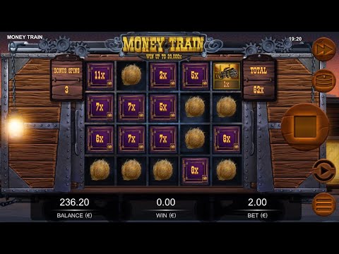 22Bet Money Train slot buying a featured scatter