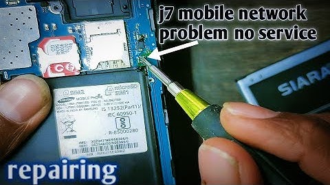 Sm j7 network problem salution||Samsung j7 Low network emergency Problem||J7 NO SERVICE PROBLEM FIX