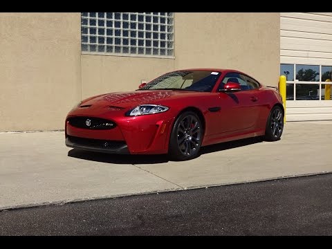 2014 Jaguar XKR-S Coupe in Italian Red Paint & Engine Sound on My Car Story with Lou Costabile