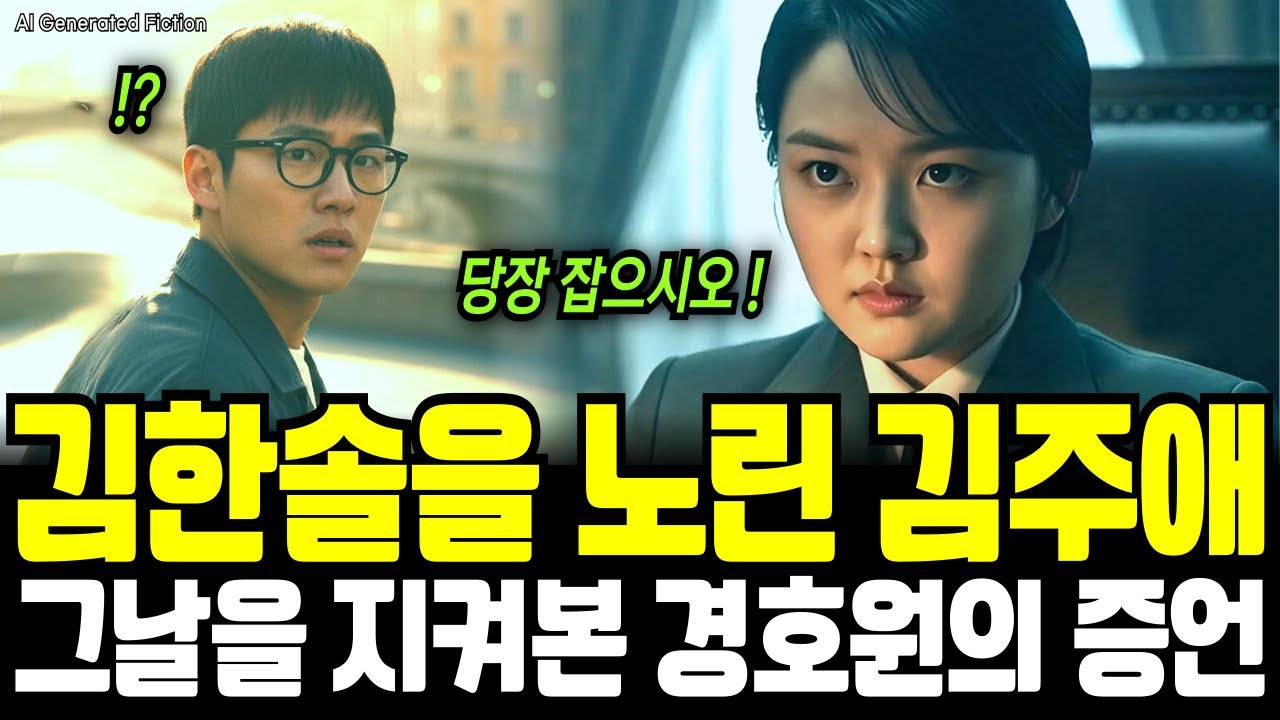 [탈북이야기] 김한솔을 노린 김주애, 그날을 지켜본 경호원의 고백 [AI 컨텐츠]