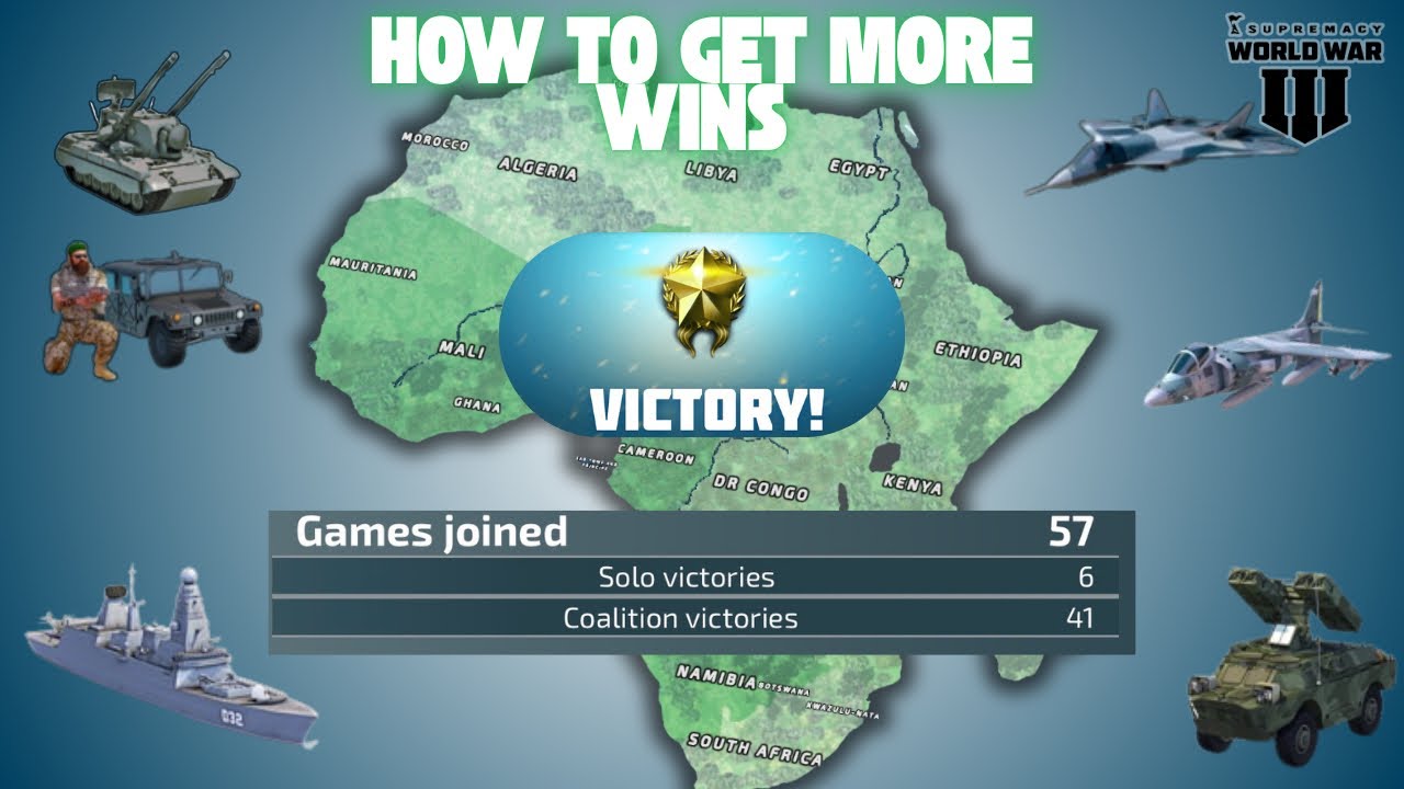 Get More Wins Fast - Supremacy World War 3 ( Supremacy WW3 guide)
