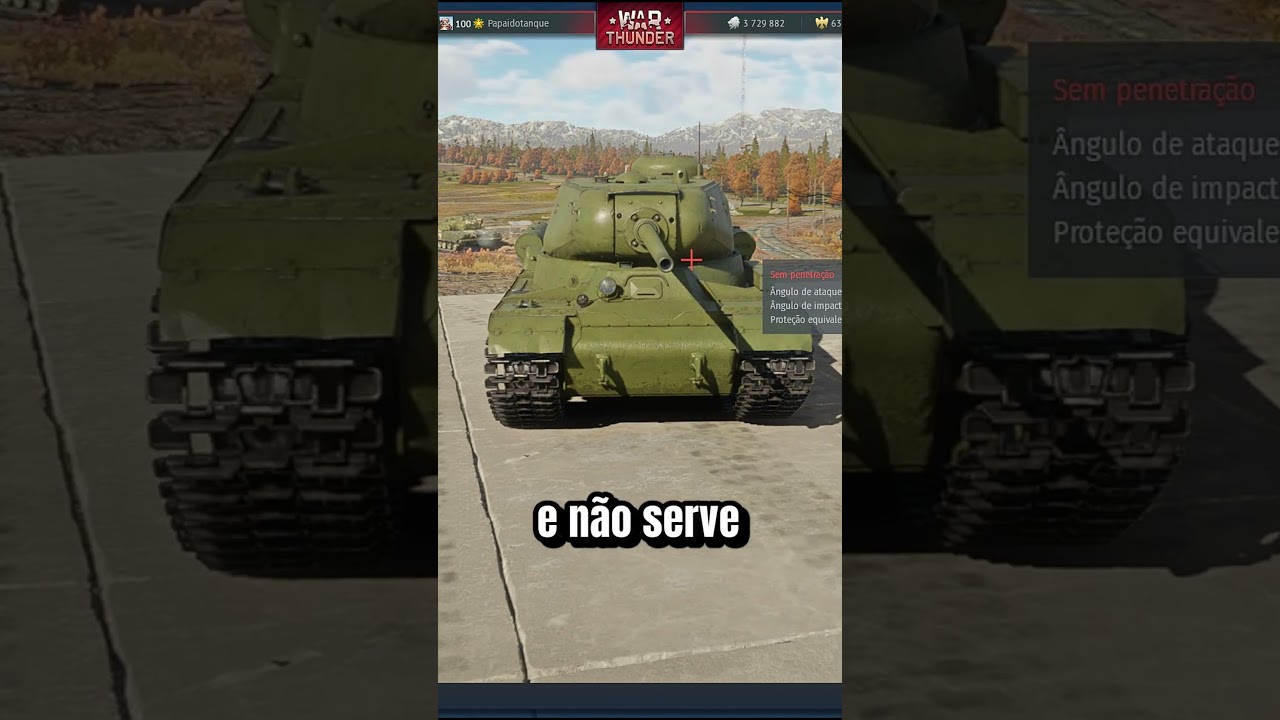 O PONTO FRACO de TODOS os tanques do War thunder 