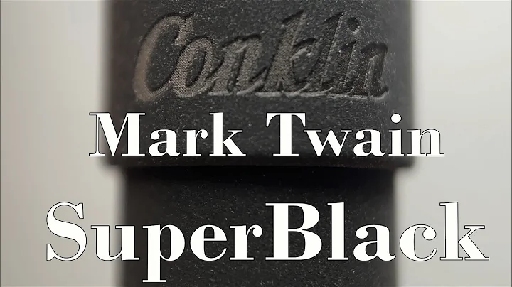 Conklin Mark Twain Superblack