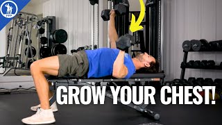 Alternating Dumbbell Archer Press - Dumbbell Bench Press Variation