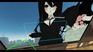 girl with the black outfit EP 1  THE ENCOUNTER   (VRCHAT) 