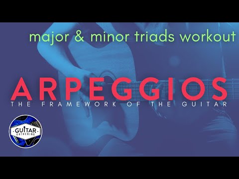 Arpeggios on Guitar Major amp Minor Triad Arpeggio Workout