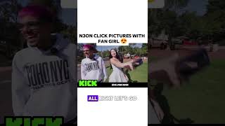 N3on click pictures with fan girl 😍 #n3on #kick #clips #shorts