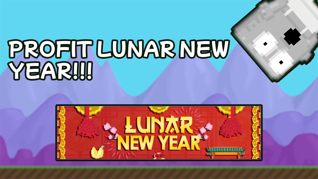 PROFIT LUNAR NEW YEAR 2022 & CARA MEMBUAT FORTUNE COOKIE Growtopia