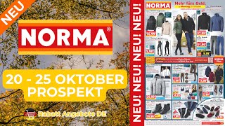 NORMA Neuer Werbung Wochenprospekt - Rabatt Angebote DE | 20 Oktober - 25 Oktober 2025 Prospekt