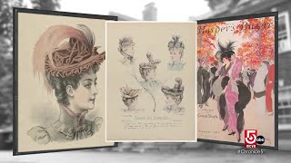 Exploring plumed hats at a Mass. museum