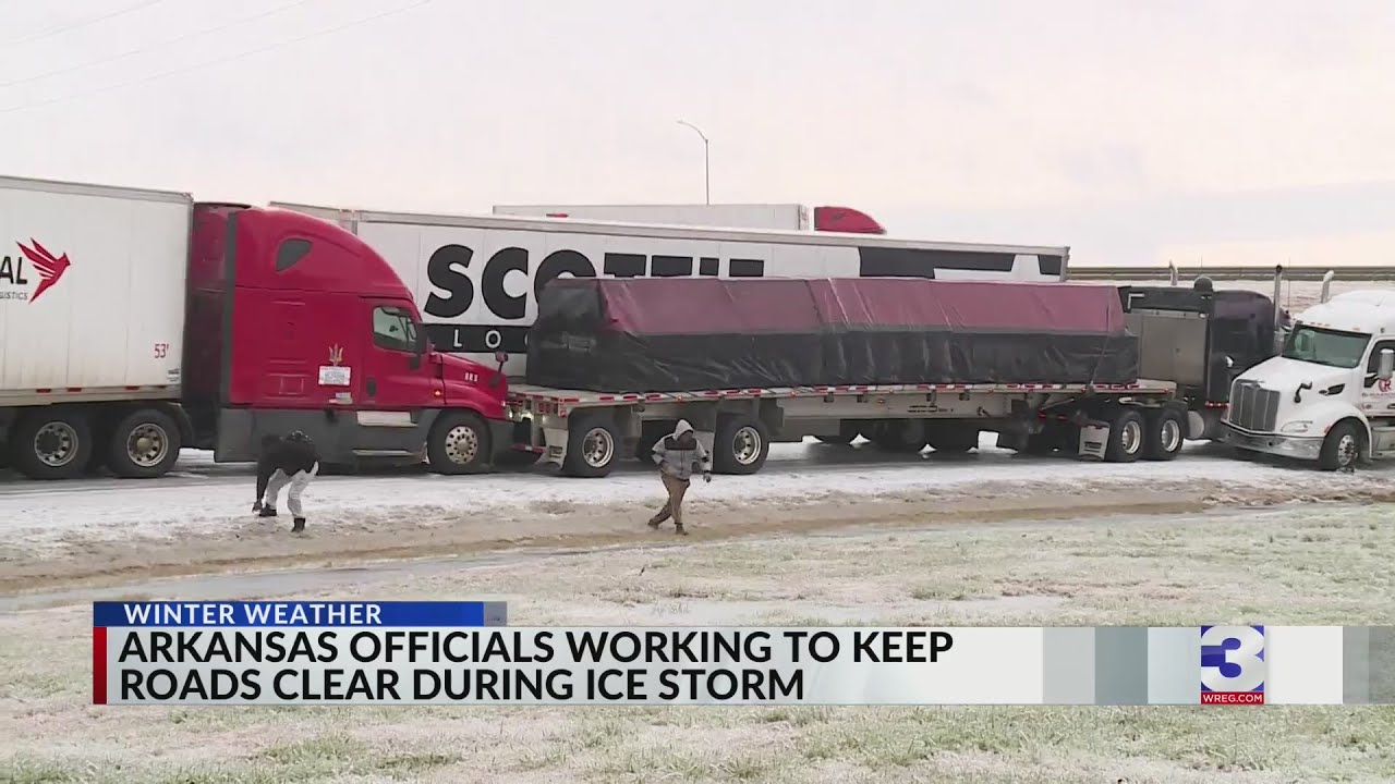 ARDOT provides update on Arkansas road conditions