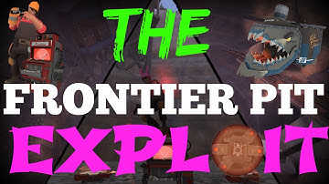 TF2 - The frontier pit exploit [kill teleporter] [building in the pit]