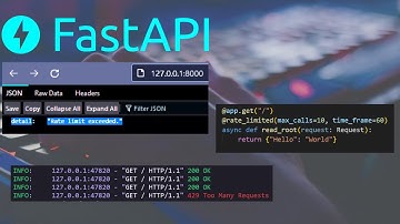 FastAPI Rate Limiting Tutorial in 2 mins