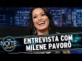 The Noite (25/03/15) - Danilo entrevista Milene Pavorô