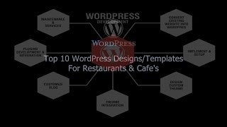 Top 10 WordPress Templates For Cafe & Restaurants