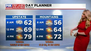 Storms move out, most wake up to dry weather Monday with sunshine ahead