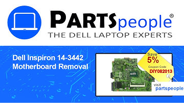 Dell Inspiron 14-3442 (P53G001) Motherboard How-To Video Tutorial