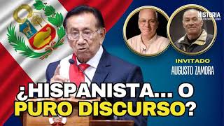 ¿El presidente del Perú dio un discurso hispanista?