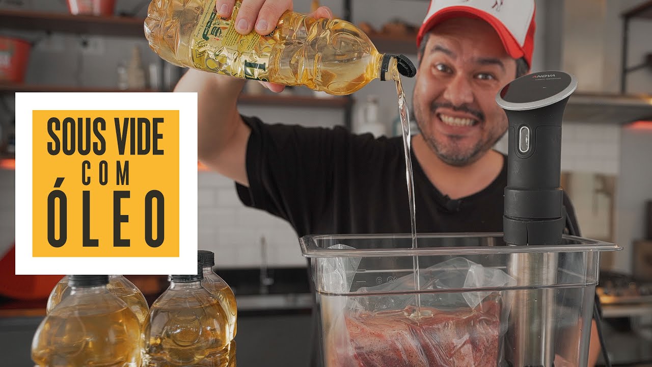 NÃO FAÇA ESSE TESTE EM CASA! Sous Vide com óleo! | Só Vide #311