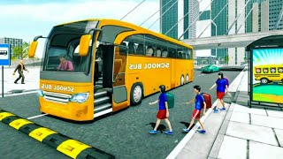 High School Bus Driving Games - City Bus Game - Driving Simulator - Car Games Android Games 2021 screenshot 4