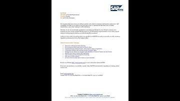 SAP EWMS Online Traing Video