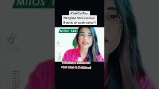 minum 8 gelas air putih perhatian #kesehatan