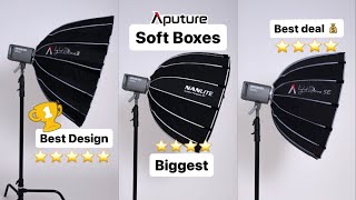 What Soft box to buy in 2024- Aputure vs Nanlite