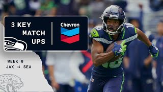 2021 Week 8: Seahawks vs Jaguars Key Matchups