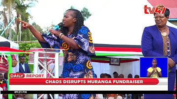 Woman rep Betty Maina clashes with her Maragua peer Mary Waithira in Murang'a