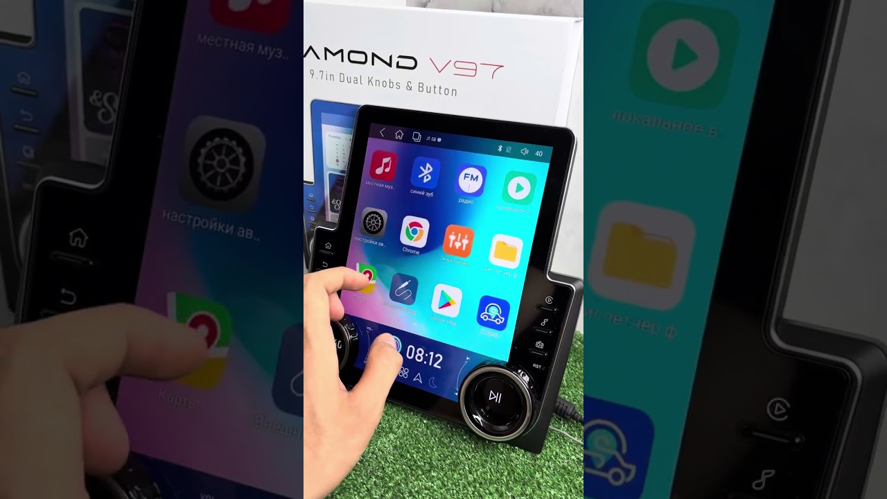 Обзор на магнитолу diamond v97