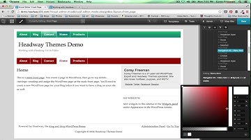 How to Design Your Navigation Bar in Headway Themes