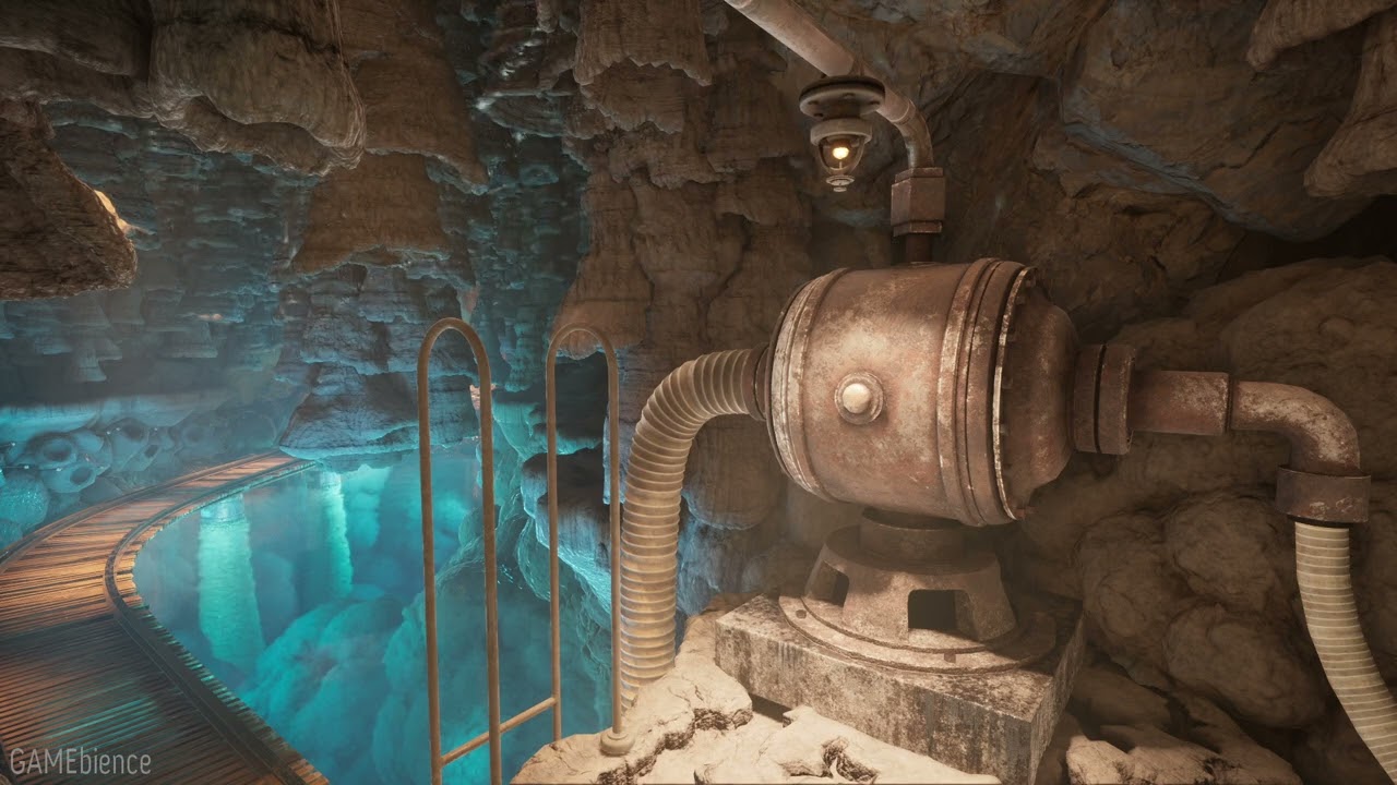 3 Hour - Riven (2024) - Rusty Water Pump Ambience