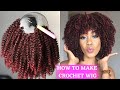HOW TO MAKE A CROCHET CURLY WIG AT HOME /Quick & Easy SLAY /Beginner Friendly /Tupo1