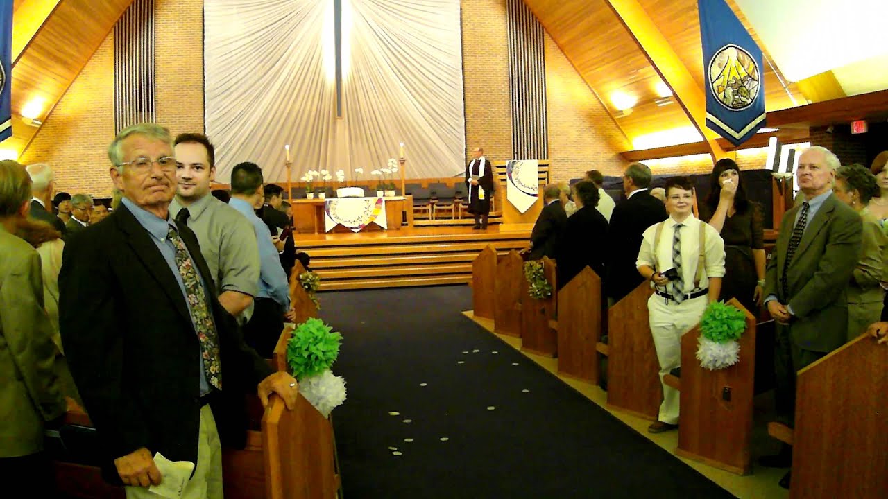 Epic Final Fantasy songs at a wedding (on pipe organ) - Fanfare & Prologue