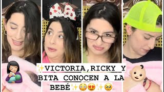 ✨VICTORIA CONOCE A ALAIA VICTORIA✨👶🏻😳+Noticia de canal famliar😱😍/Leidys Sotolongo Oficial