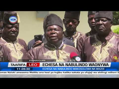 Rashid Echesa Mbunge Wa Matungu Waitwa Kikao Na Baraza La Wazee Wa Wanga Baada Ya Vurugu Msibani 