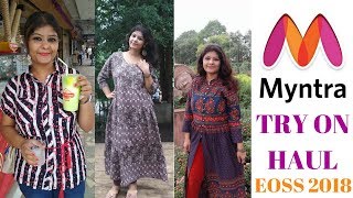 Myntra kurti haul .. Myntra EROS Anarkali kurta under 550