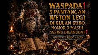 WASPADA❗ 5 Pantangan Weton Legi di Bulan Suro, Nomor 3 Masih Sering Dilanggar!