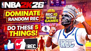 Random Rec Is EASY If You Do These 5 Things (Most Players Don’t) 🏆 in NBA 2K26 screenshot 3