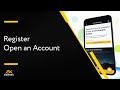 How to Register and Open an Account