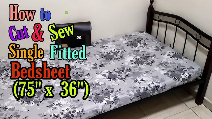 how to sew a fitted sheet  bedding set ep. 3 