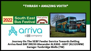 Thrash Amazing Voith Journey On The Sebf Feeder Service Daf Db250 Alx400 - 6007 Kl52Cww