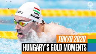 🇭🇺 🥇 Hungary's gold medal moments at #Tokyo2020 | Anthems
