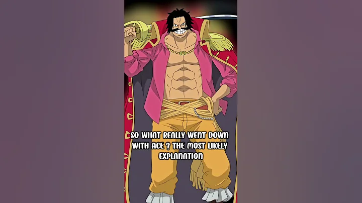 Where's Gol D Roger's Sword Ace? #onepiece #luffygear5 #goldroger