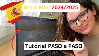 Cómo Obtener la BECA MEC 20242025 | *Paso a Paso*