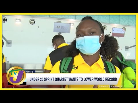 U20 Jamaican Sprinter Quartet wants to Lower World Record - July 29 2022