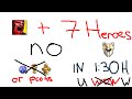 underworld HM pure with 7 heroes in 90 mins