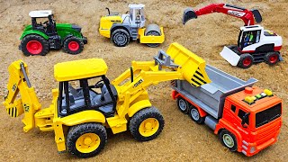 Top diy tractor making mini garage for tractors construction | diy mini sand sieve | HP Mini