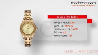 Giorgio Milano Gm00122-01 Bayan Kol Saati Özellikleri Modasaatcom